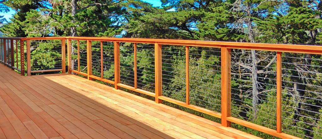 Feeney Cable Railing For Wood Post, Deck Railing, Deck & Railing Services