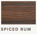 Spiced Rum Trex transcend decking